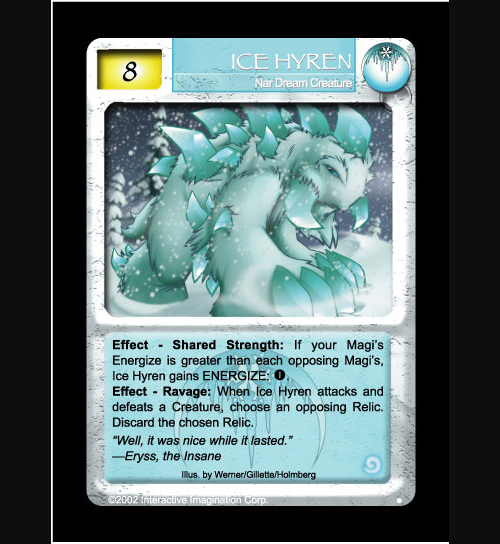 Iceberg Hyren - Nar - Foil